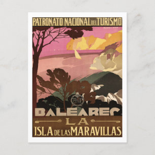 Cartão Postal Ilhas Balearec - Espanha