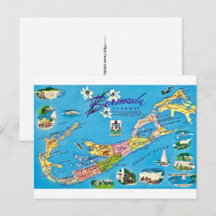 Cartão Postal Ilhas Bermudas