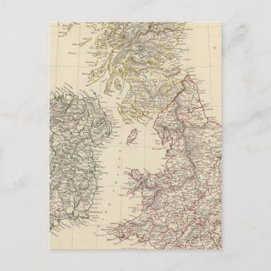 Cartão Postal Ilhas Britânicas