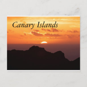 Cartão Postal Ilhas Canárias