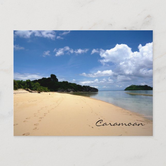 Cartão Postal Ilhas Caramoan - Sabitang Laya Back Side (Frente)