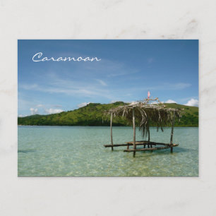 Cartão Postal Ilhas Caramoan - Sandbar Manlawi