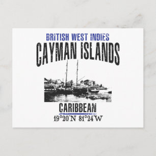Cartão Postal Ilhas Cayman
