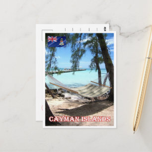 Cartão Postal Ilhas Cayman - Rum Point - Panorama -