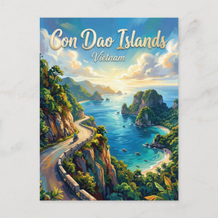 Cartão Postal Ilhas Con Dao Vietnã