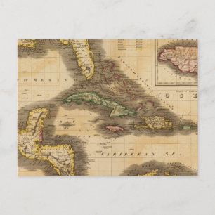 Cartão Postal Ilhas da Índia Ocidental