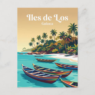 Cartão Postal Ilhas de Los Guiné