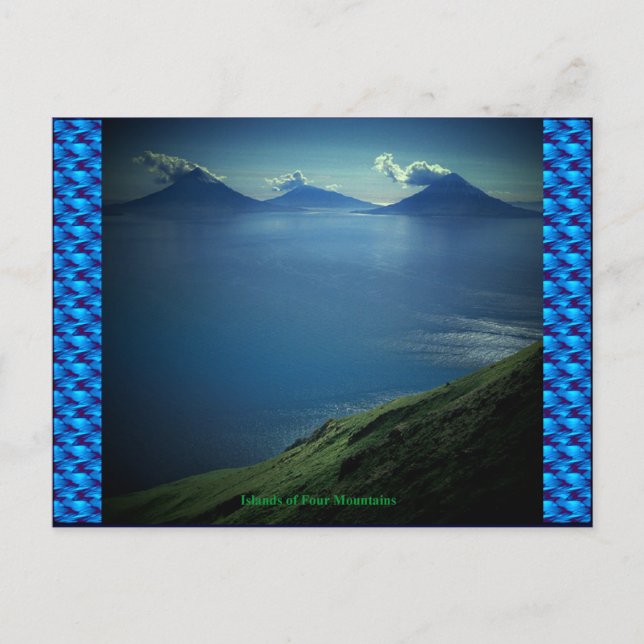 Cartão Postal Ilhas de Quatro Montanhas (Frente)