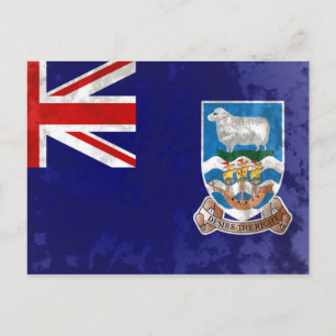 Cartão Postal Ilhas Falkland