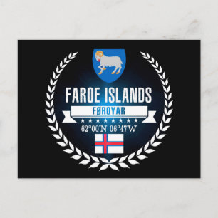 Cartão Postal Ilhas Faroé