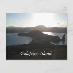 Cartão Postal Ilhas Galápagos