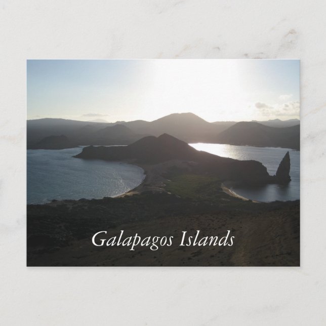 Cartão Postal Ilhas Galápagos (Frente)