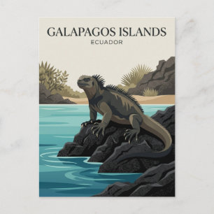 Cartão Postal Ilhas Galápagos Equador