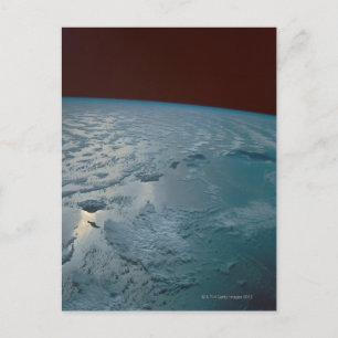 Cartão Postal Ilhas Havaianas Tiradas do Shuttle Espacial