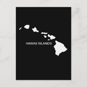 Cartão Postal Ilhas Hawaii Oito
