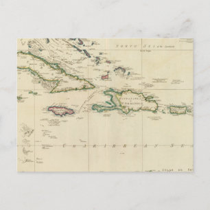 Cartão Postal Ilhas Índia Ocidental 2