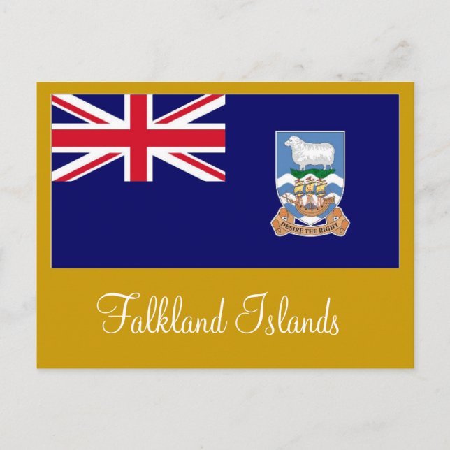 Cartão Postal Ilhas Malvinas - Ilhas Malvinas (Frente)