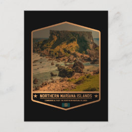 Cartão Postal Ilhas Mariana norte