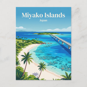 Cartão Postal Ilhas Miyako Japão