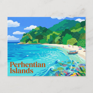 Cartão Postal Ilhas Perhentian Malásia