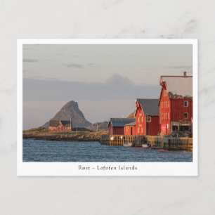 Cartão Postal Ilhas Rost Lofoten