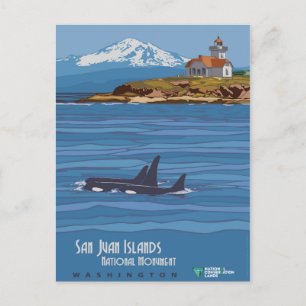 Cartão Postal Ilhas San Juan