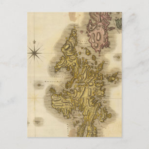 Cartão Postal Ilhas Shetland