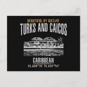 Cartão Postal Ilhas Turcas e Caicos