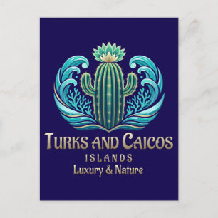 Cartão Postal Ilhas Turcas e Caicos