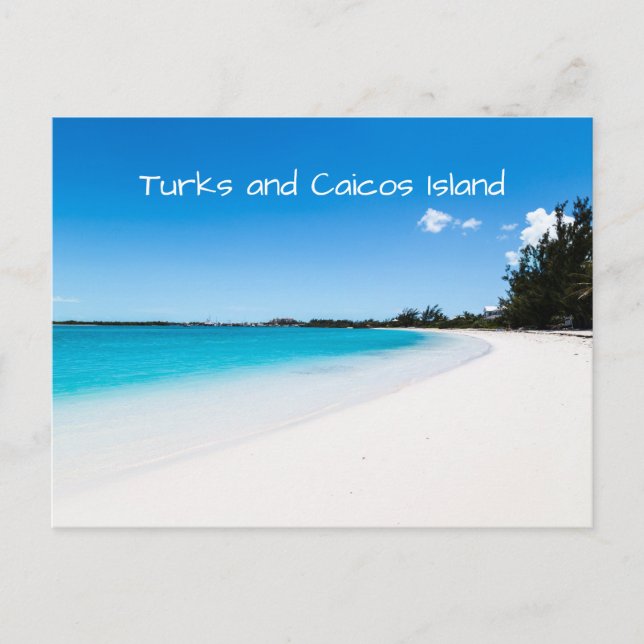 Cartão Postal Ilhas Turks e Caicos (Frente)