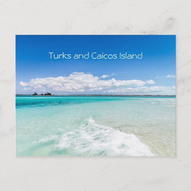 Cartão Postal Ilhas Turks e Caicos (Frente)