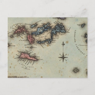 Cartão Postal Ilhas Virgens