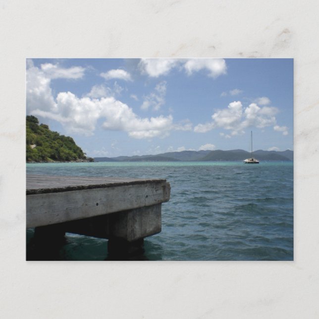 Cartão Postal Ilhas Virgens Britânicas (Frente)