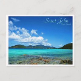 Cartão Postal Ilhas Virgens do santo John