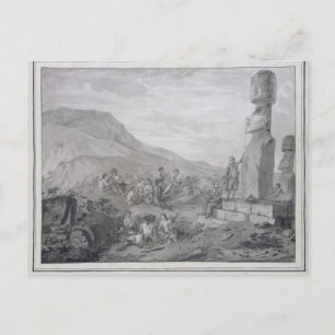Cartão Postal Ilhéus e Monumentos da Ilha da Páscoa, 1786