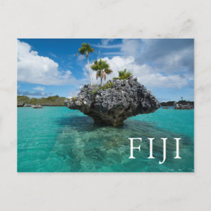 Cartão Postal Ilhotas Cogumelo em Fiji