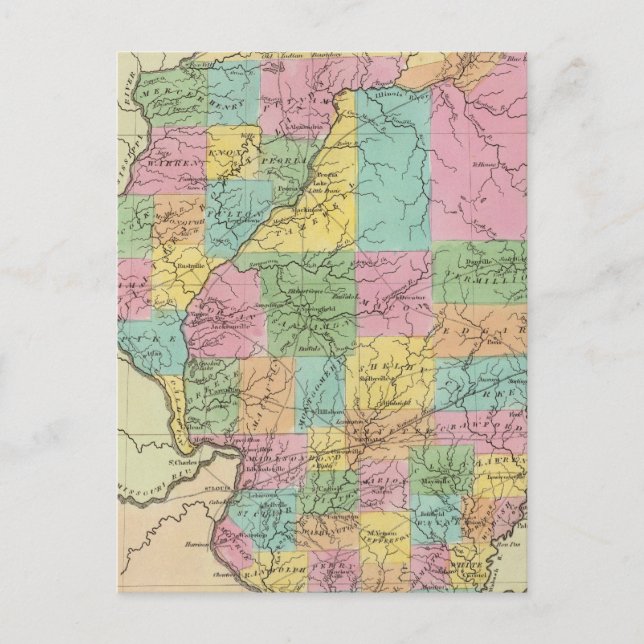 Cartão Postal Illinois (Frente)