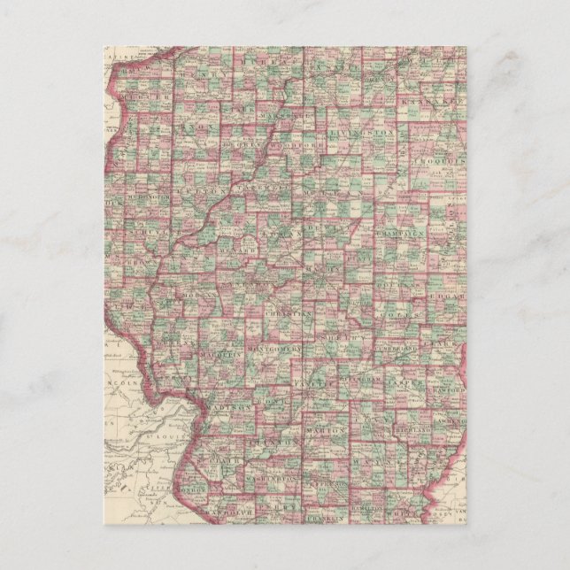 Cartão Postal Illinois 3 (Frente)