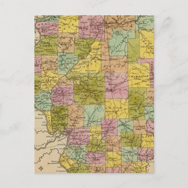 Cartão Postal Illinois 5 (Frente)