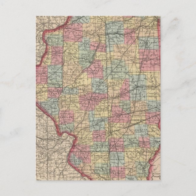 Cartão Postal Illinois 7 (Frente)