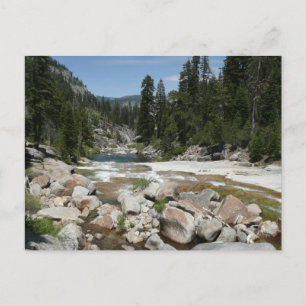 Cartão Postal Illouette Creek no Parque Nacional de Yosemite