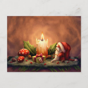 Cartão Postal Ilumine uma vela