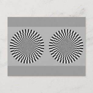 Cartão Postal Ilusão de Fraser-Wilcox