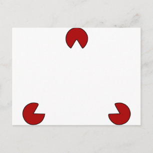 Cartão Postal Ilusão Óptica do Triângulo Invisível