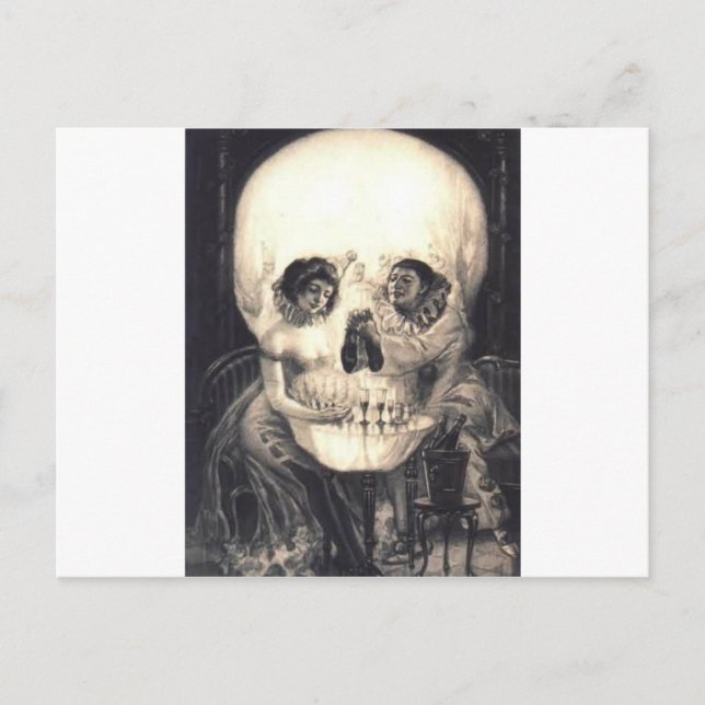 Cartão Postal Ilusões ópticas (Frente)