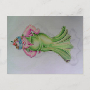 Cartão Postal ilustração