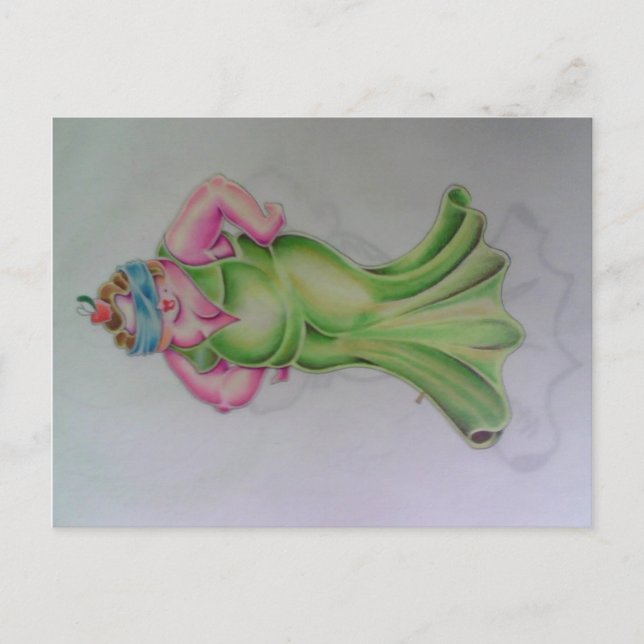 Cartão Postal ilustração (Frente)