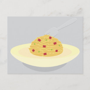 Cartão Postal Ilustração_Carbonara