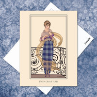 Ilustração da moda da Skirt Gerda Wegener Vintage