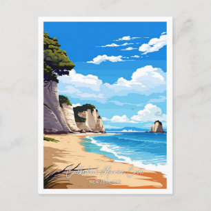 Cartão Postal Ilustração da Trabalho de arte de Viagem da Capa M
